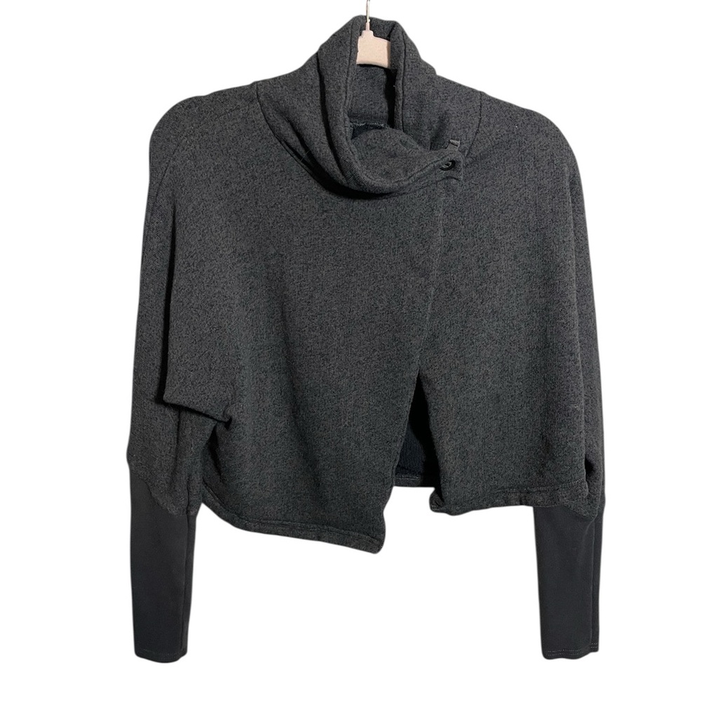 ALO Yoga Black and Gray Women's Top